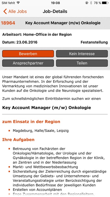 Optares Jobfinder screenshot-3