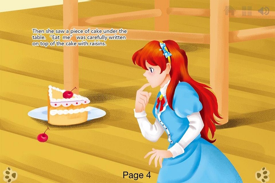 Alice in Wonderland- Interactive Book by iBigToy screenshot 4