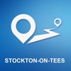 Stockton-on-Tees, UK Offline GPS Navigation & Maps