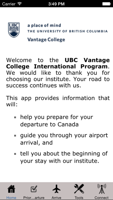 How to cancel & delete UBC Vantage College from iphone & ipad 1