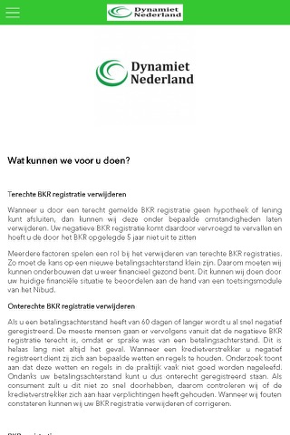 Dynamiet Nederland BV screenshot 2