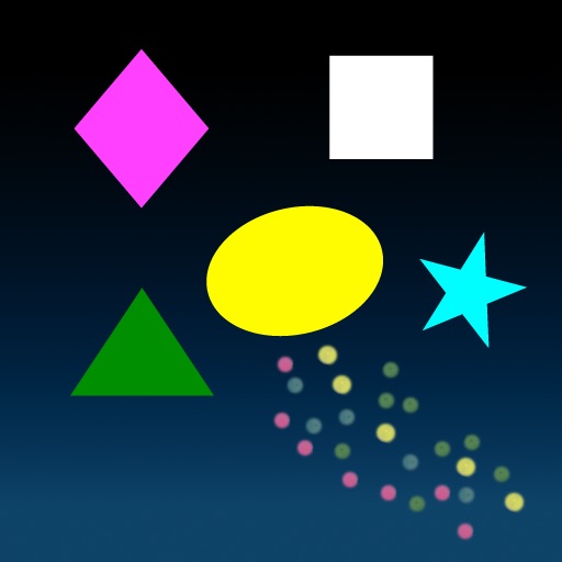 Firefly Pix: Colors & Shapes iOS App