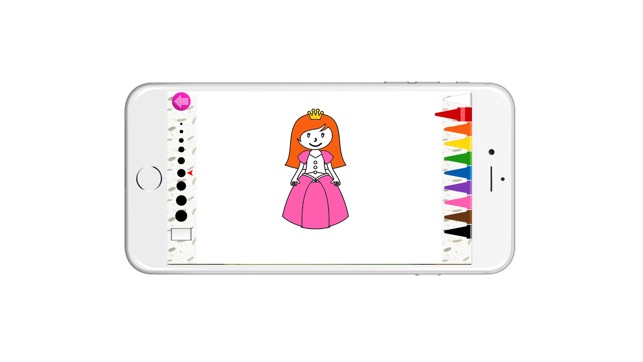 Coloring books (princess3) : Coloring Pages & Learning Games(圖4)-速報App