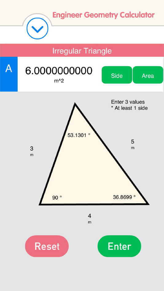 Area Calculator Free Quadrilateral, Circle, Ellipse by Jing Rao