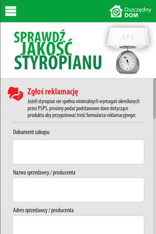 Kalkulator Styropianu screenshot 4