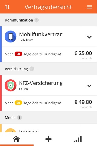 Vertragslupe – Schnelles Vertragsmanagement screenshot 3