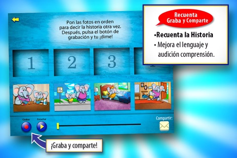 Chicken Little con WordWinks y Recontar, Grabar, y Compartir screenshot 4