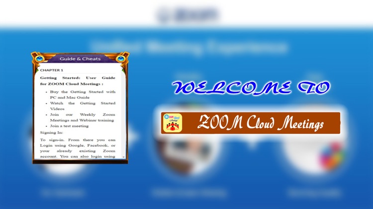 App Guide for ZOOM Cloud Meetings