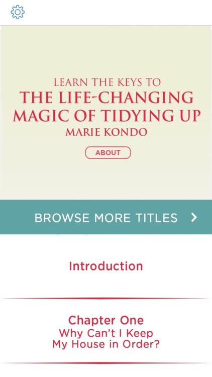 The Life Changing Magic of Tidying Up by Marie Kondo App Meditations Audiobook