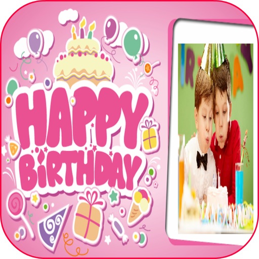 Birthday Frames & Happy Birthday Cards Wallpaper icon