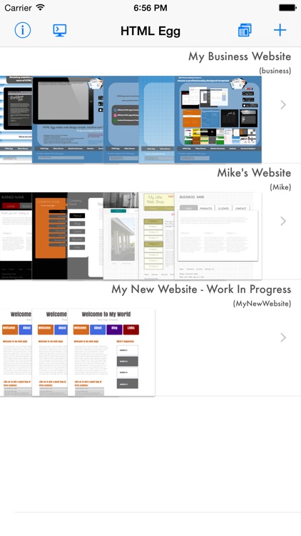 HTML Egg Website Creator screenshot-0