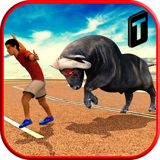 Angry Buffalo Attack 3D iOS App