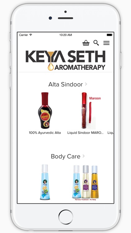 Keya Seth Aromatherapy