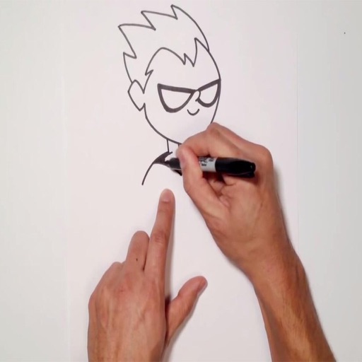 How to Draw Teen Titans GO! iOS App