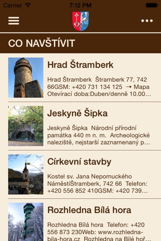 Město Štramberk screenshot 3