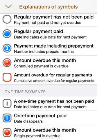 Payments reminder screenshot 4
