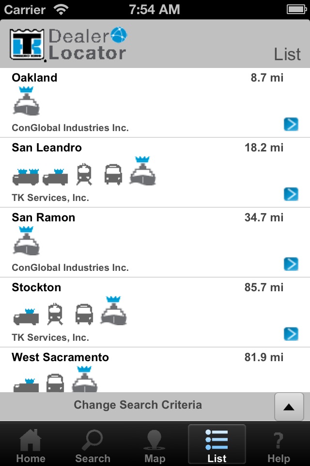 Thermo King Dealer Locator screenshot 4