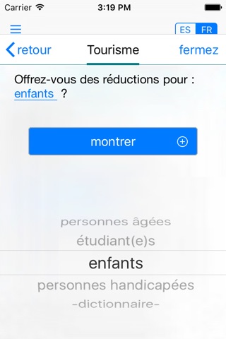 Yocoy: Traductor inteligente de Español a Francés screenshot 3