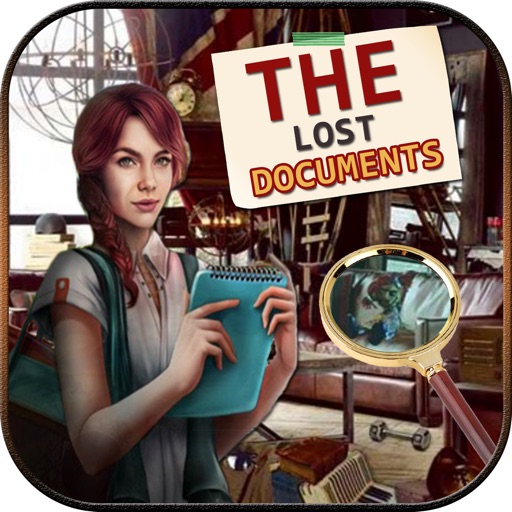 Hidden Object The Lost Documents Icon