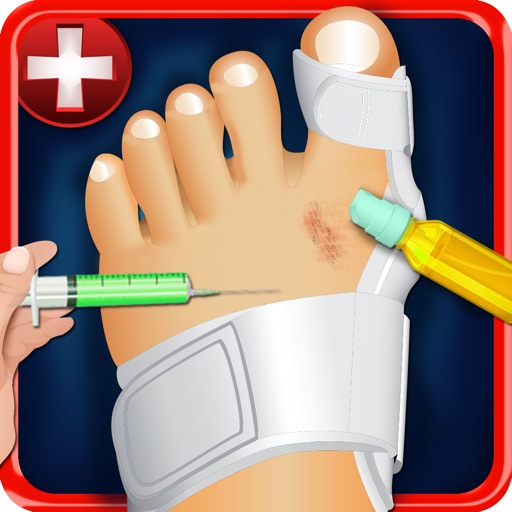 Kids Ankle Surgery Simulator 2015 - Surgeon operation doctor & Body X Ray Game Icon