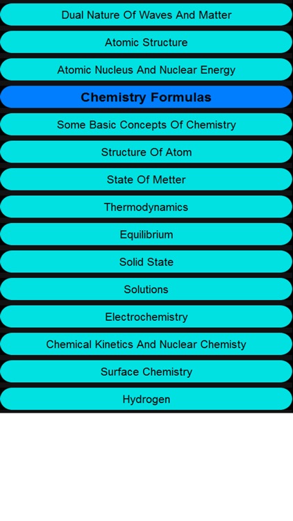 Science formula