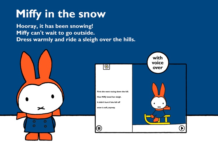 miffy in the snow