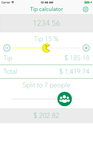 Tippy : simple and friendly tip calculator(圖2)-速報App