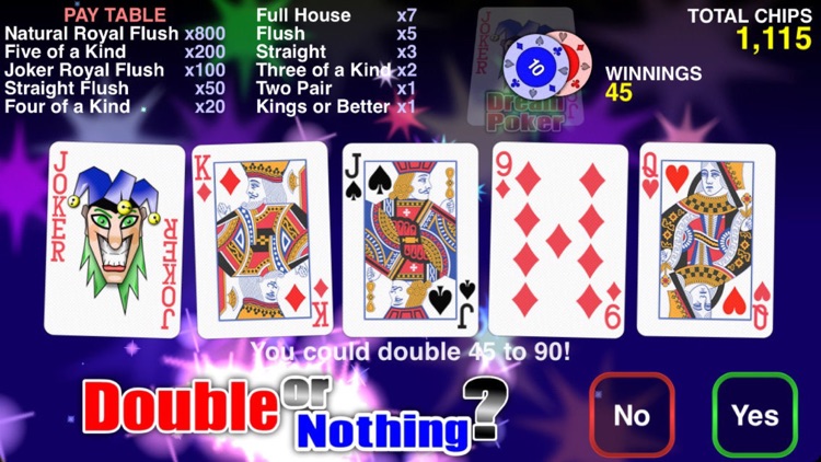 Dream Poker - Bonus Video Poker