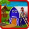 In new holiday spirit … Build houses to enhance village life in this new builder game as kids adventure & fun