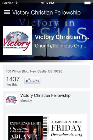 Victory Christian New Castle screenshot 2