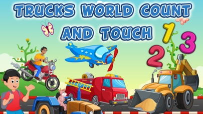 How to cancel & delete Toddler Trucks World Count and Touch- 123 counting Activity Game for kids from iphone & ipad 1
