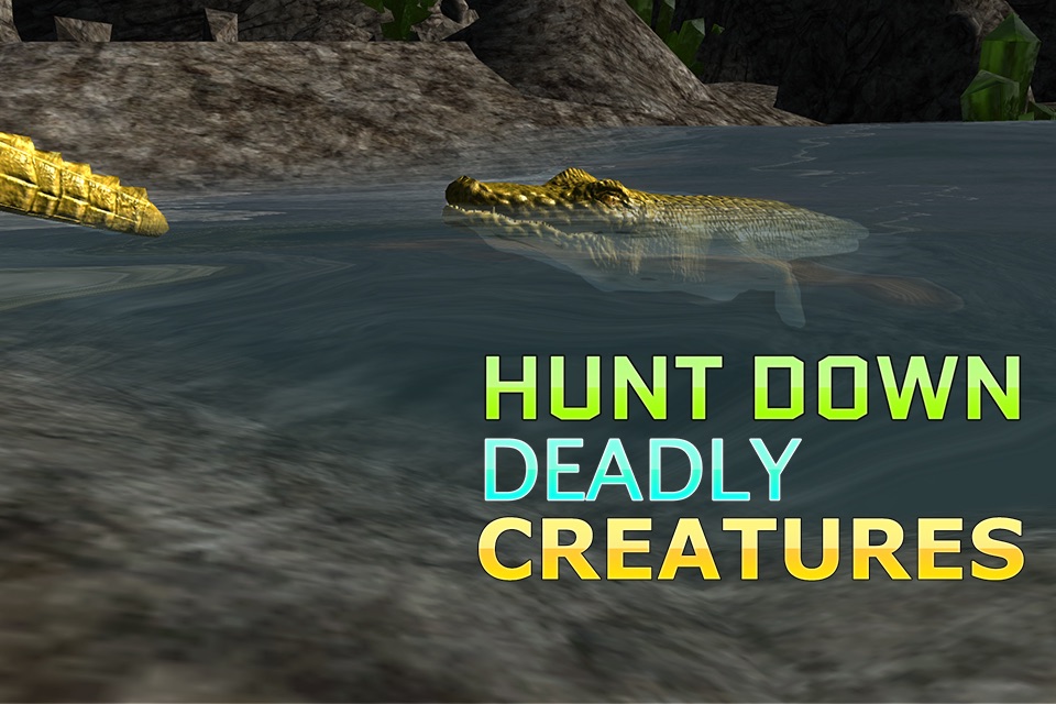 Crocodile Hunter Simulator 3D – kill deadly predator in this shooting simulation game screenshot 4