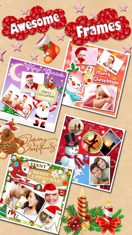 Amazing Christmas Frames plus Stickers screenshot-4