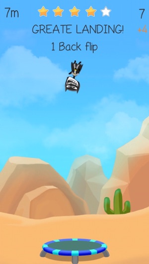 Trampoline Backflip - Diving Madness Man Games(圖5)-速報App