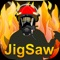 Fireman Jigsaw Puzzles - Preschool Education Games Free