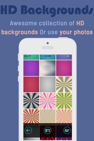 iMonogram - Create your own custom wallpapers and backgrounds screenshot 3