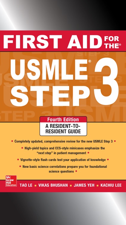 First Aid for the USMLE Step 3, Fourth Edition