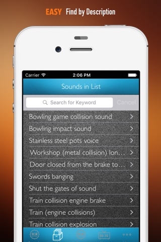 Collision Sounds and Wallpapers: Theme Ringtones and Alarm screenshot 3