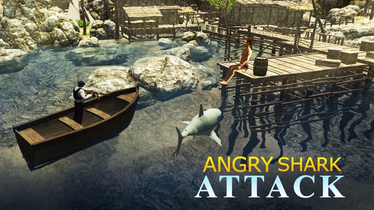 Shark Attack Survival Simulator 3D – An angry predators revenge screenshot-3