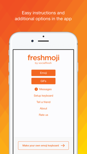 Freshmoji by Social Fresh(圖3)-速報App