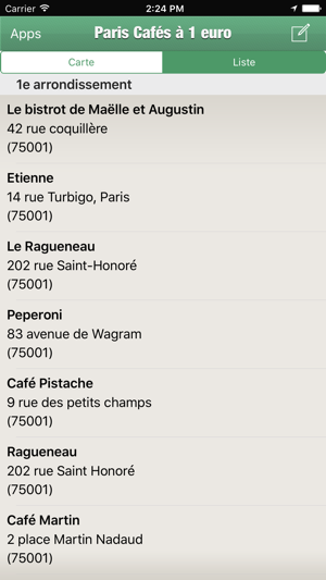 Cafés de Paris à 1 euro(圖3)-速報App