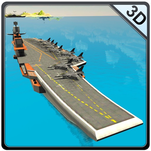 Jet Transporter Ship Simulator – Load army cargo aircrafts & sail ferry boat Icon