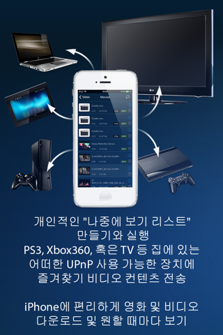 MCPlayer Pro wireless UPnP video player for iPhone, stream movies on HD TV screenshot 3