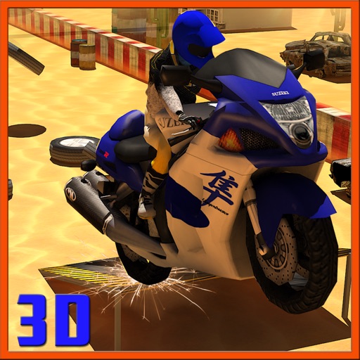 Motorcycle stunt track race - a dirt bike racing game iOS App