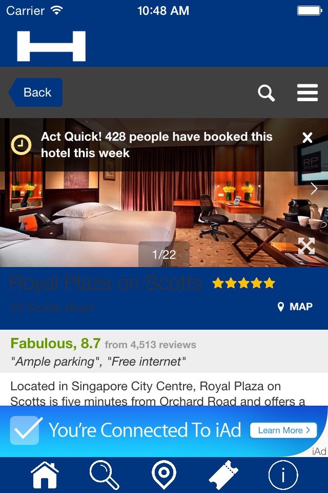 Paris Hotels + Compare and Booking Hotel for Tonight with map and travel tour screenshot 4