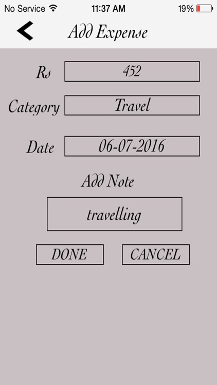 Easy Budget Manager
