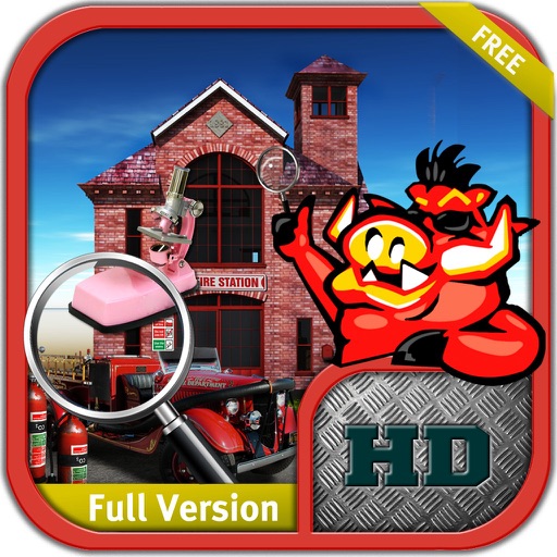 Fire Station Hidden Objects Secret Mystery Puzzles Icon