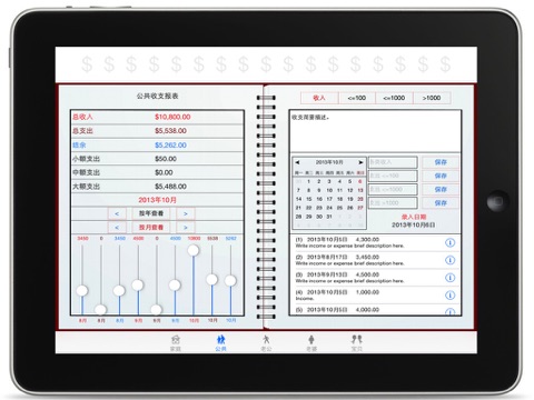 Family Cashflows screenshot 2