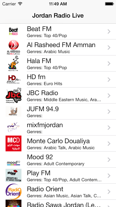 How to cancel & delete Jordan Radio Live Player (Amman / الأردن راديو) from iphone & ipad 1