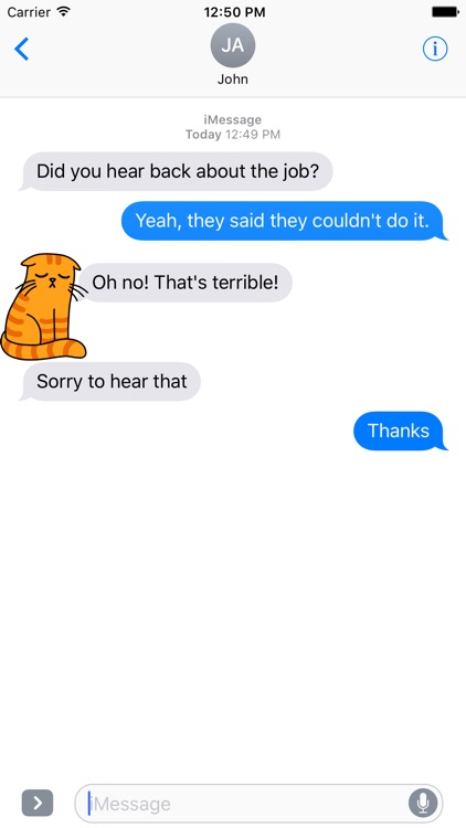 Follow Me-ow! Sticker Pack screenshot-4